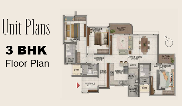 Hiranandani Krisala Della Township Floor Plan